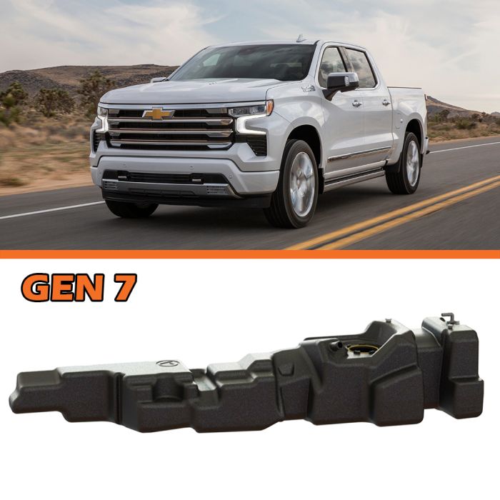 2019-2026 GM 1500 Crew Cab, Short & Standard Bed Duramax Diesel Fuel Tank GEN7 (7010519)