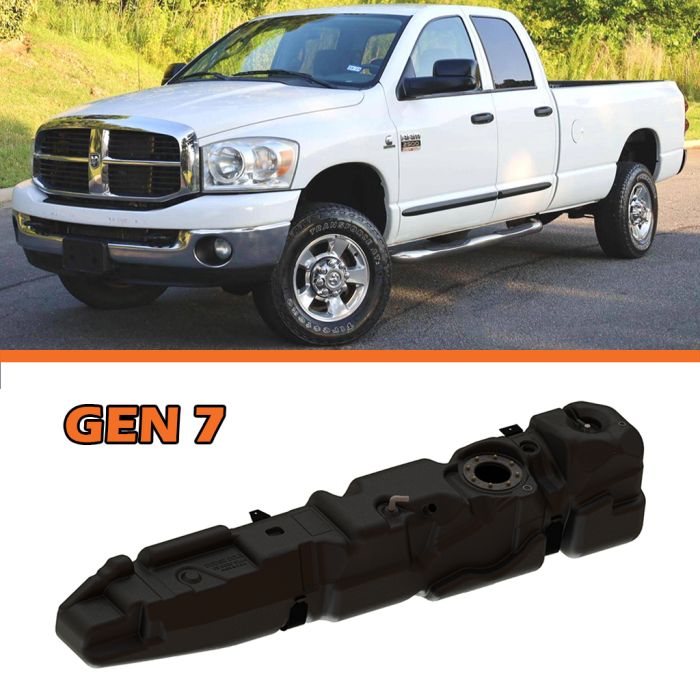 2003-2012 Dodge RAM Crew Cab, Long Bed Cummins Diesel Fuel Tank, GEN 7 (7030303)