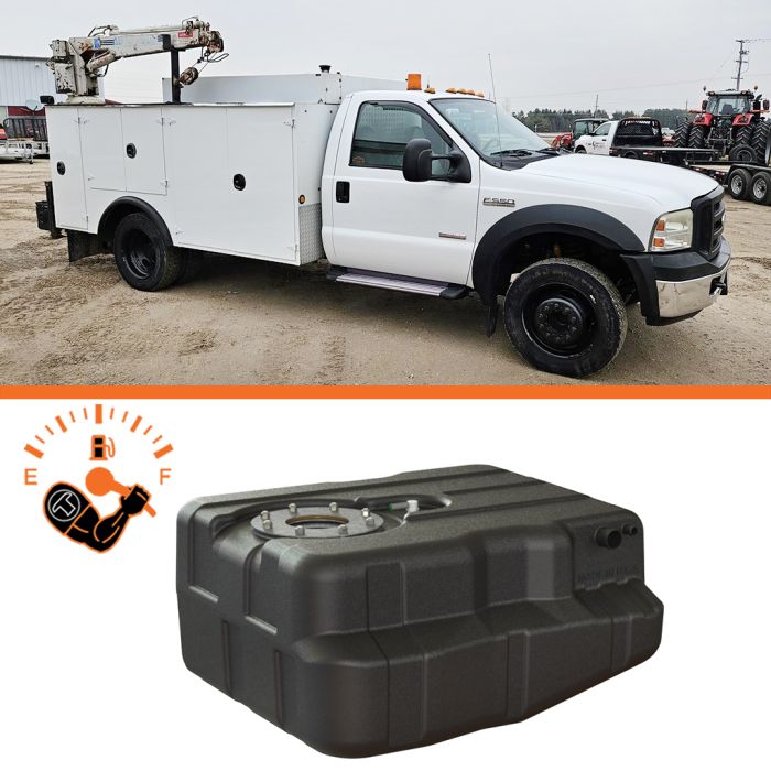 1999-2010 FORD, After-Axle, Multi-Model, Utility Diesel Tank (8020099)