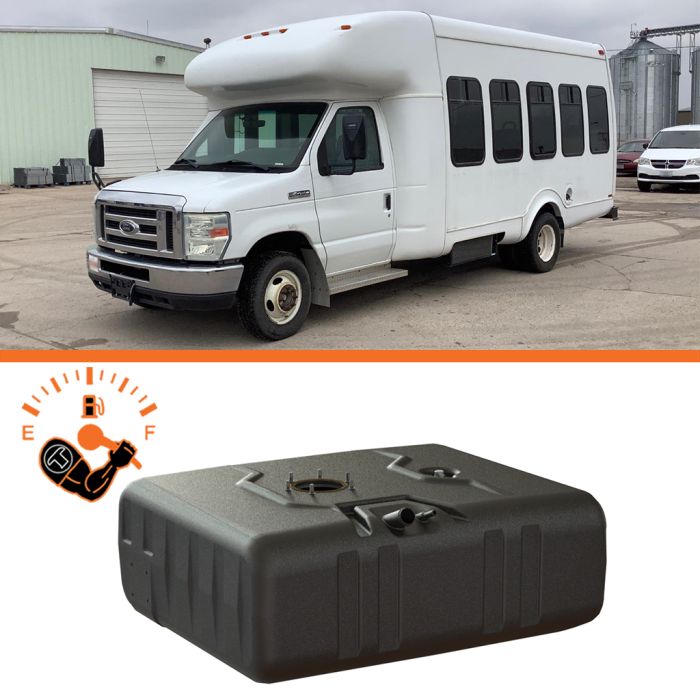 1999-2010 Ford, After-Axle, Utility Tank for Cut-away Vans (8020199)