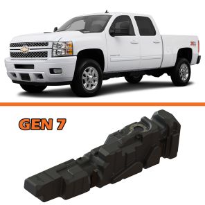 2011-2016 GM Crew Cab, Short Bed Duramax Diesel Fuel Tank, GEN 7 (7010211)